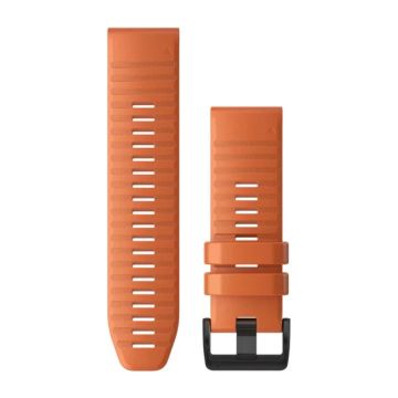 22 mm remme (Instinct® 3 – 45 mm), Ember Orange silikone 2
