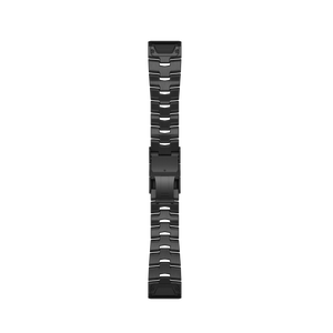QuickFit® 22 urremme, Ventileret titaniumlænke, Carbon Grey DLC-belægning 1