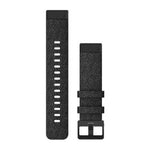 QuickFit® 20 urremme, Sortmeleret nylon, sort hardware 3