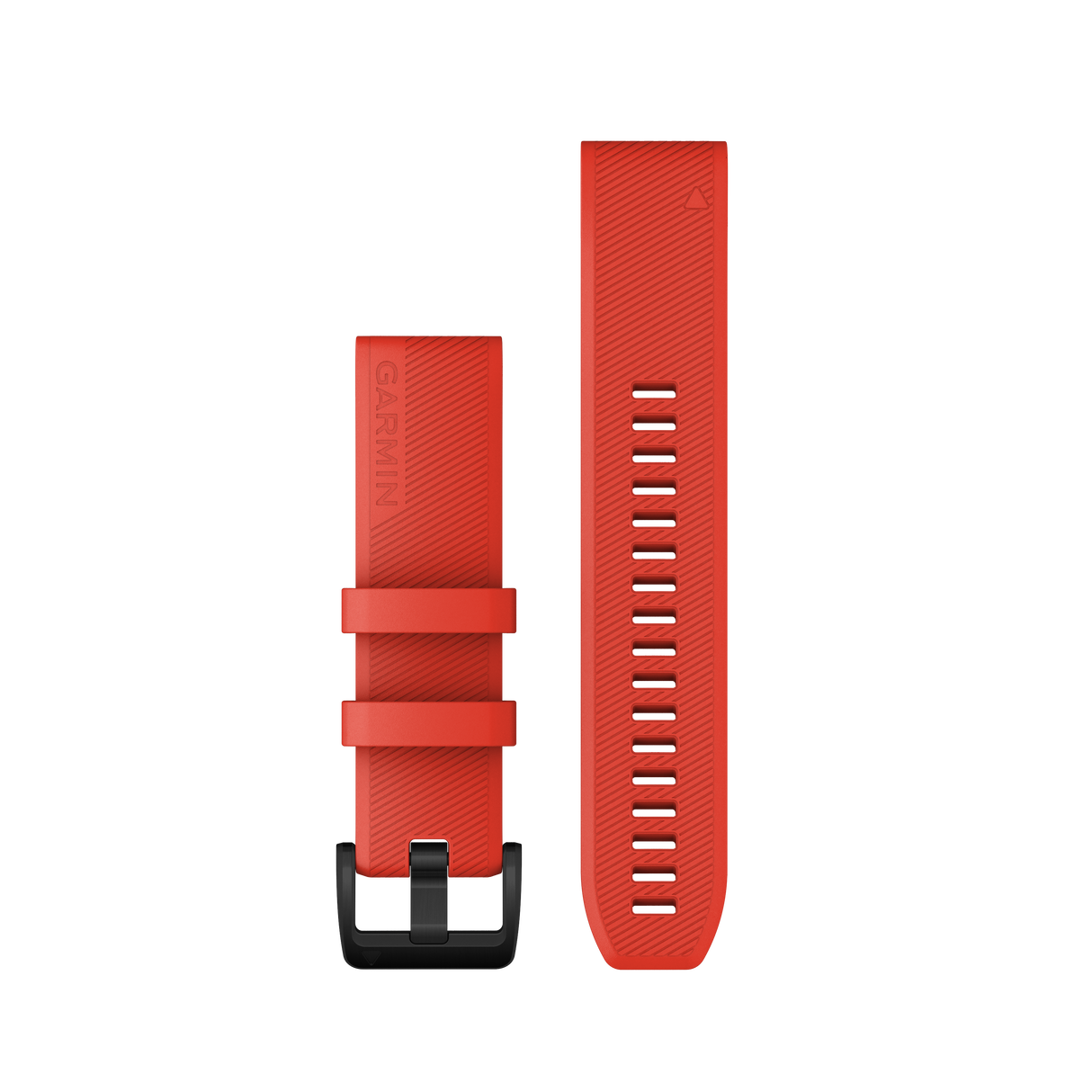 QuickFit® 22 urremme, Laser Red, sort hardware i rustfrit stål 2