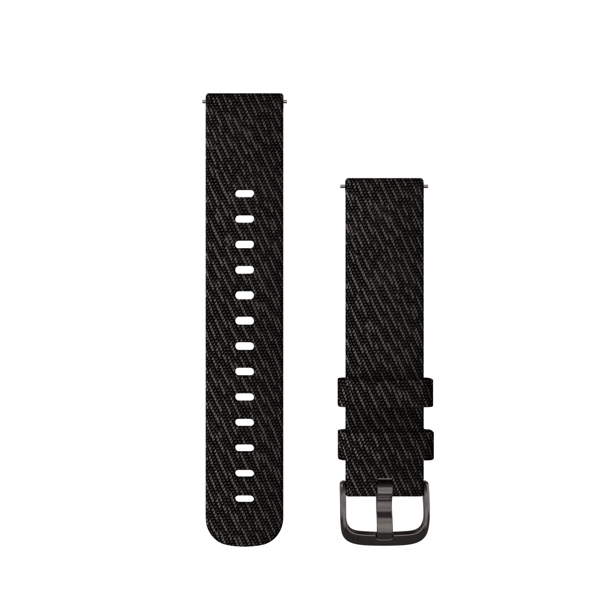 Quick Release remme (18 mm), Graphite, Slate hardware 2