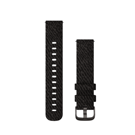 Quick Release remme (18 mm), Graphite, Slate hardware 2