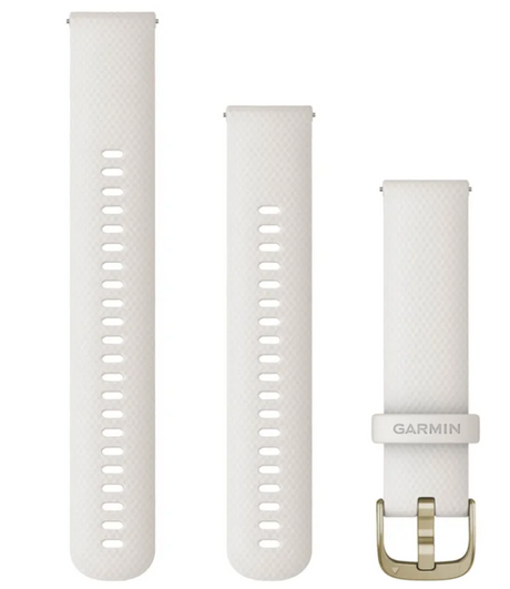 Quick Release remme (20 mm), Ivory, Cream Gold hardware 1