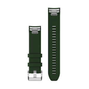 QuickFit® 22 urremme, Jacquardvævet nylonrem – Pine Green 3
