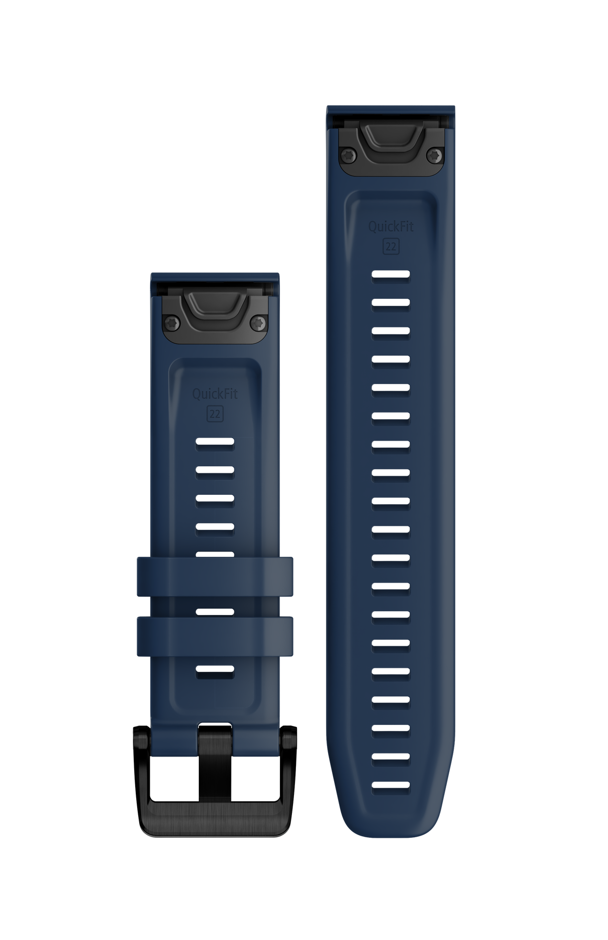QuickFit® 22 urremme, Captain Blue, sort hardware i rustfrit stål 1