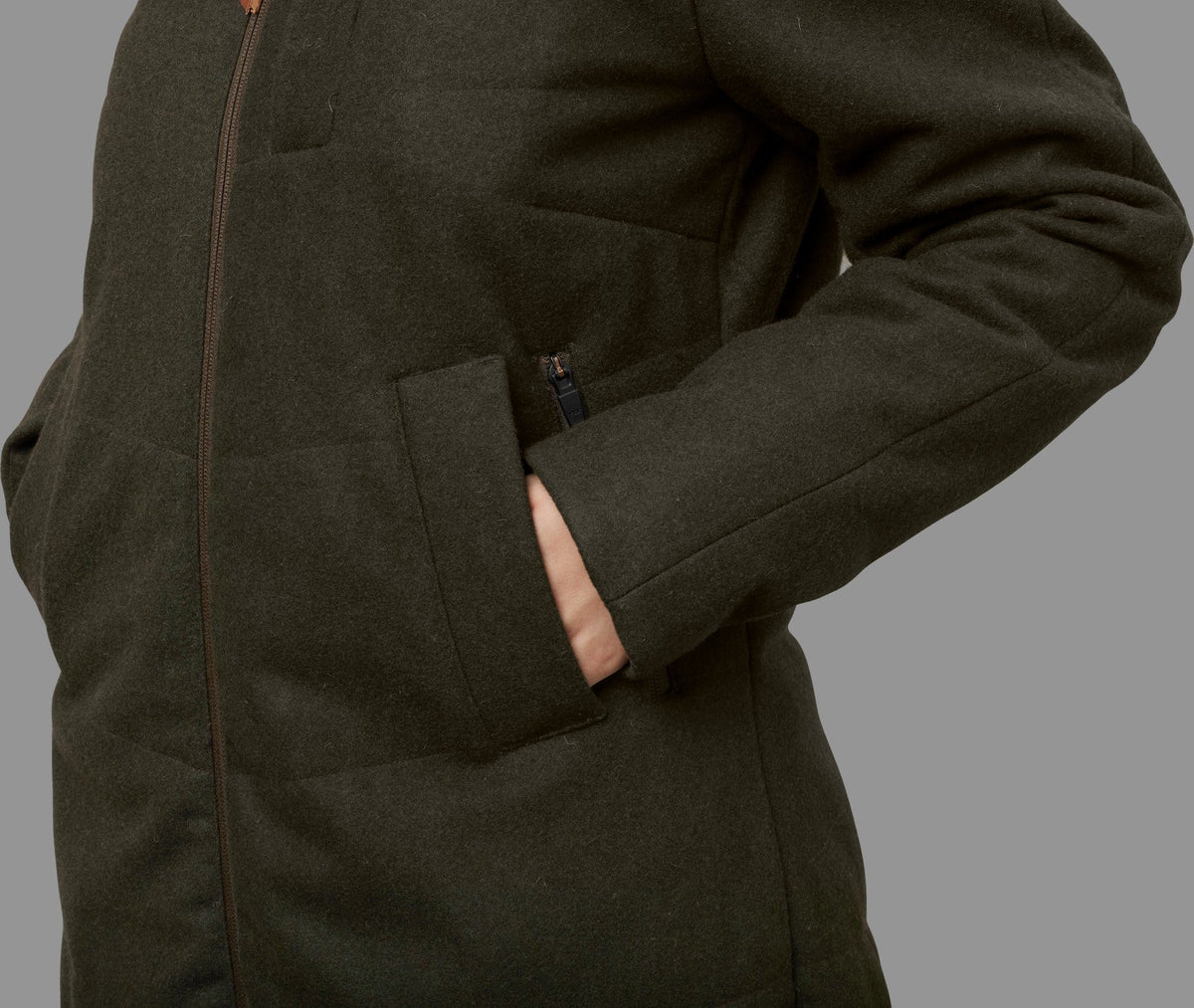Metso Winterjacke Damen Willow green - Härkila
