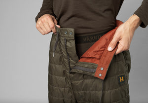 Logmar isolierte, packbare Hose Willow green - Härkila