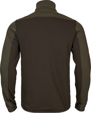 Olaf Fleece-Jacke - Shadow Brown/Forest night - Härkila