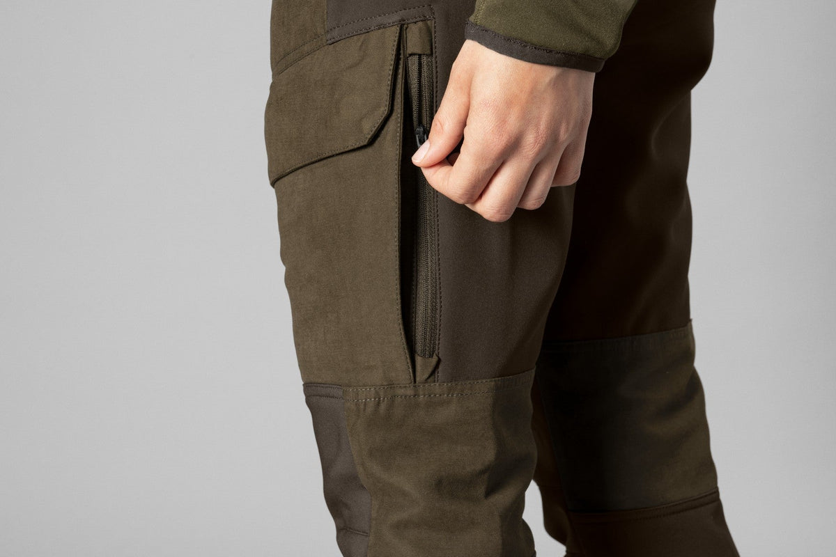 Scandinavian Hosen für Damen Willow green/Deep brown - Härkila