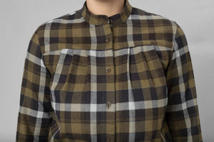 Sigrid L/S Hemd für Damen Willow green/Phantom - Härkila