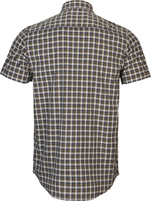 Fjell S/S-Hemd Naval Blue Check - Härkila
