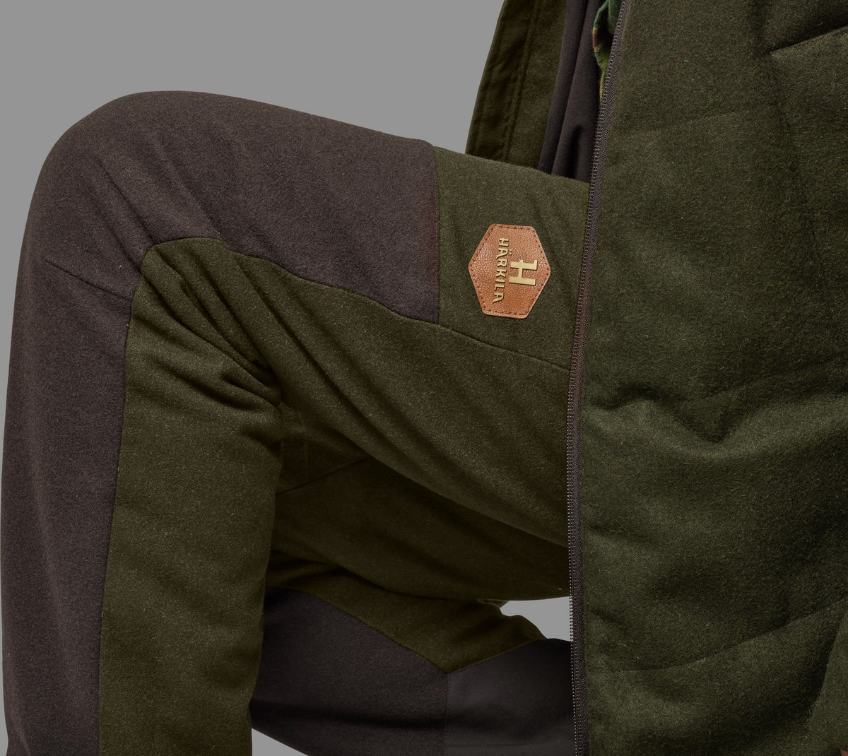 Metso Winterhose Damen Willow green/Shadow brown - Härkila