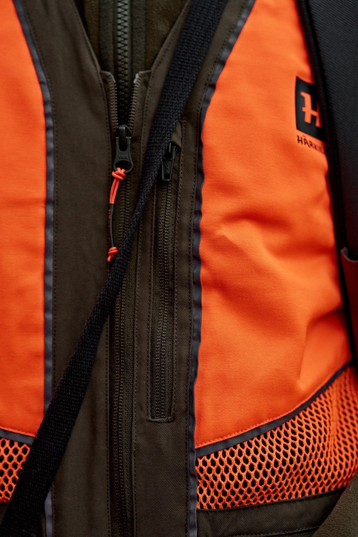 Wildboar Pro Blaze-Weste Orange Blaze/Braun - Härkila