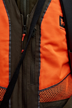 Wildboar Pro Blaze-Weste Orange Blaze/Braun - Härkila