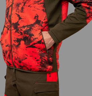 Wildboar Pro Camo-Fleecejacke AXIS MSP®Wildboar orange/Shadow brown - Härkila