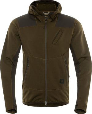 Deer Stalker - Fleece-Hoodie Willow green/Shadow brown - Härkila
