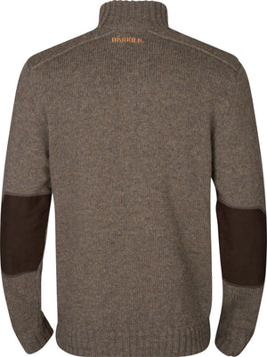 Annaboda 2.0 HSP gestrickter Pullover - Dark sand - Härkila