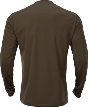 Mountain Hunter L/S T-Shirt Hunting green/Shadow brown - Härkila