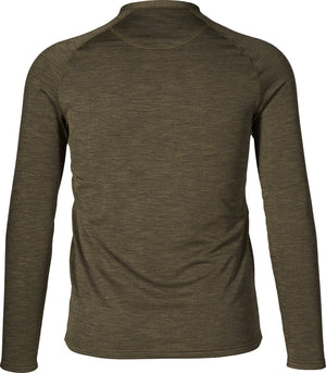 Active Langarm-T-Shirt - Pine green - Seeland