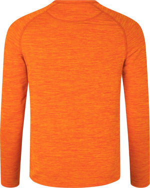 Active Langarm-T-Shirt Hi-vis Orange - Seeland