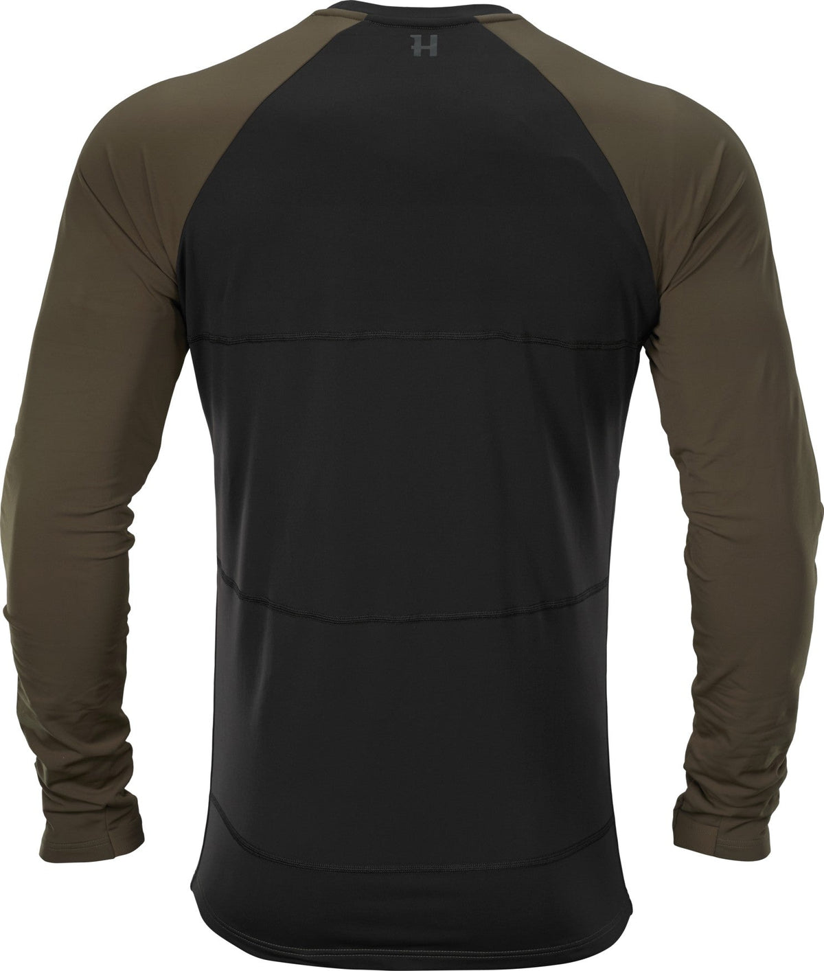 Heat L/S T-Shirt Willow green/Schwarz - Härkila