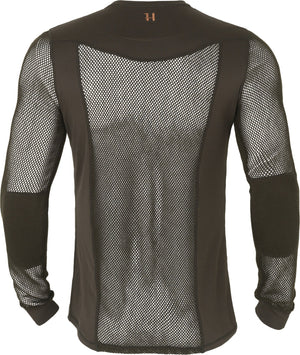 Base Mesh Crew-Neck Shadow Brown - Härkila