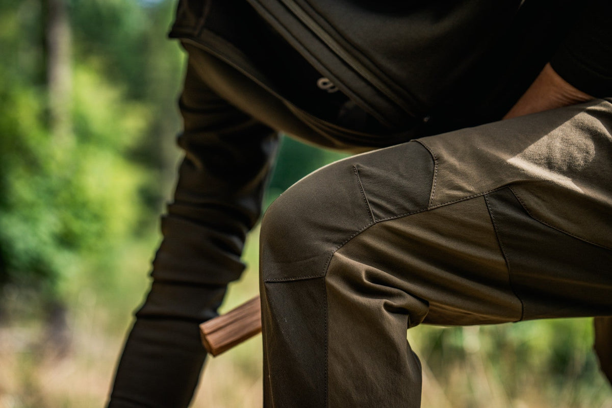 Larch Stretch-Hose für Damen Pine Green / Chocolate Torte - Seeland