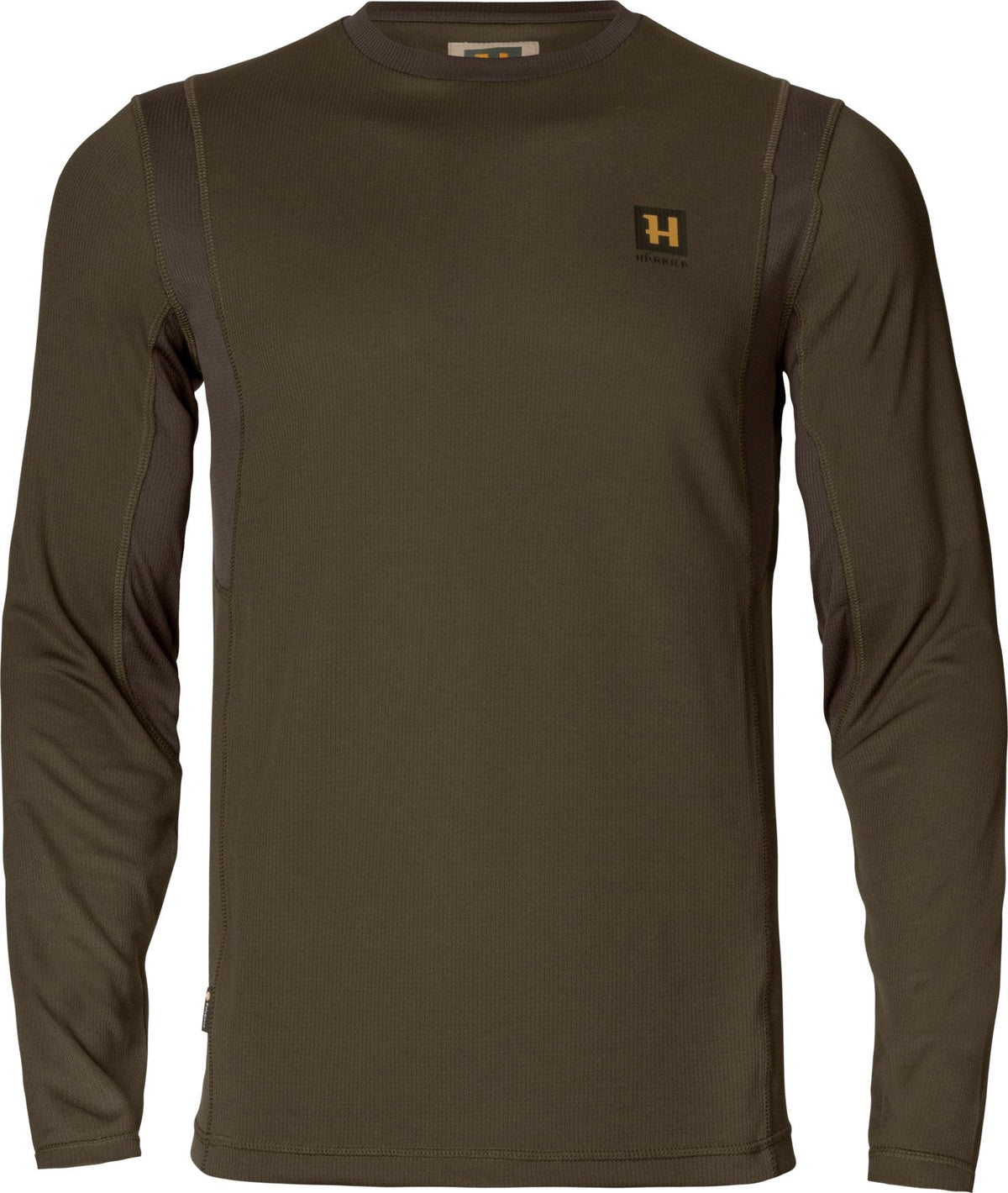 Forest Hunter Langarm-T-Shirt Hunting green/Shadow brown - Härkila
