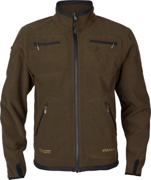 Kamko Fleecejacke - Grün/Bordeaux - Härkila