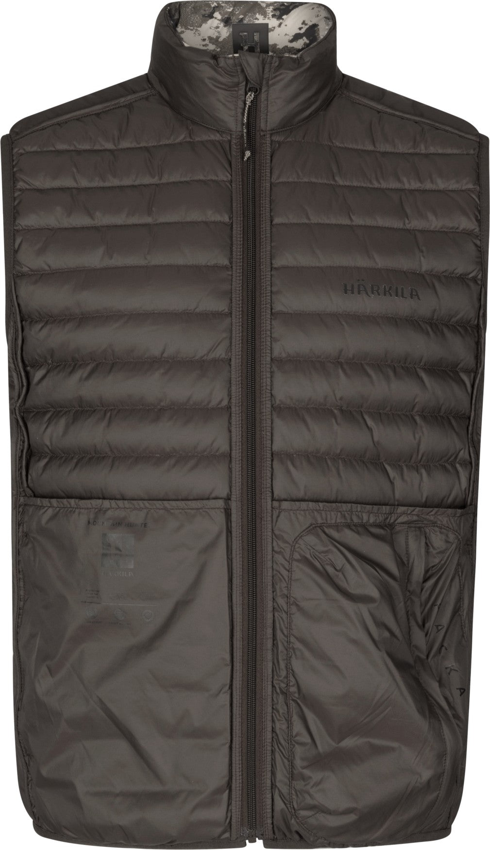 Mountain Hunter Expedition wendbare Daunenweste AXIS MSP®Mountain/Shadow braun - Härkila