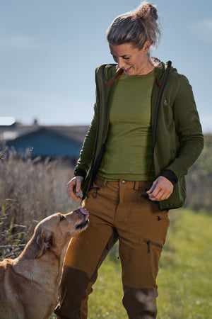 Power-Fleece Damen - Pine green - Seeland
