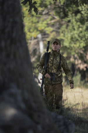 Power Camo Fleece InVis Grün - Seeland