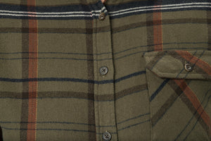 Skye Flanellhemd für Damen Grape Leaf/Terracotta Check - Seeland