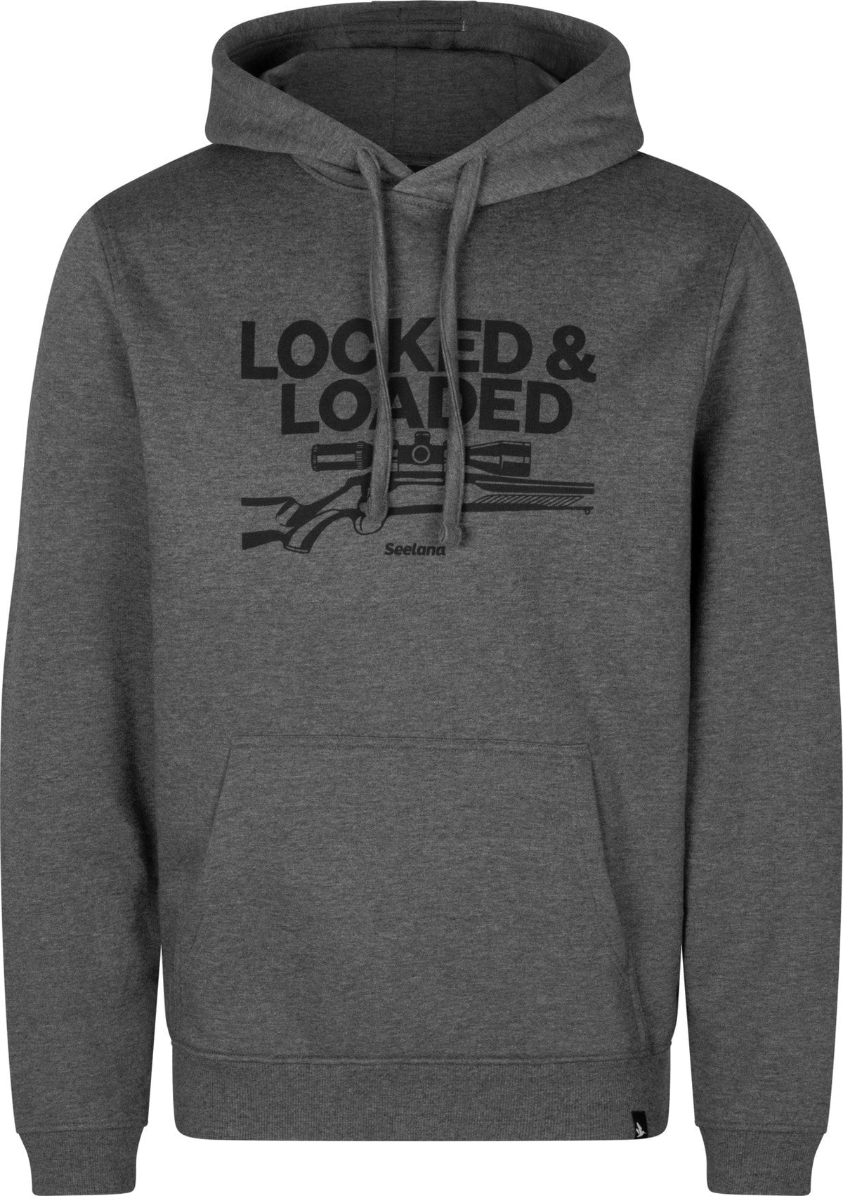 Loaded Kapuzenpullover Grau Melange - Seeland
