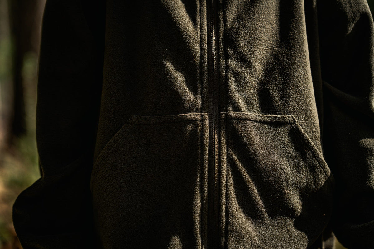 Benjamin Junior Fleecejacke Pine green - Seeland