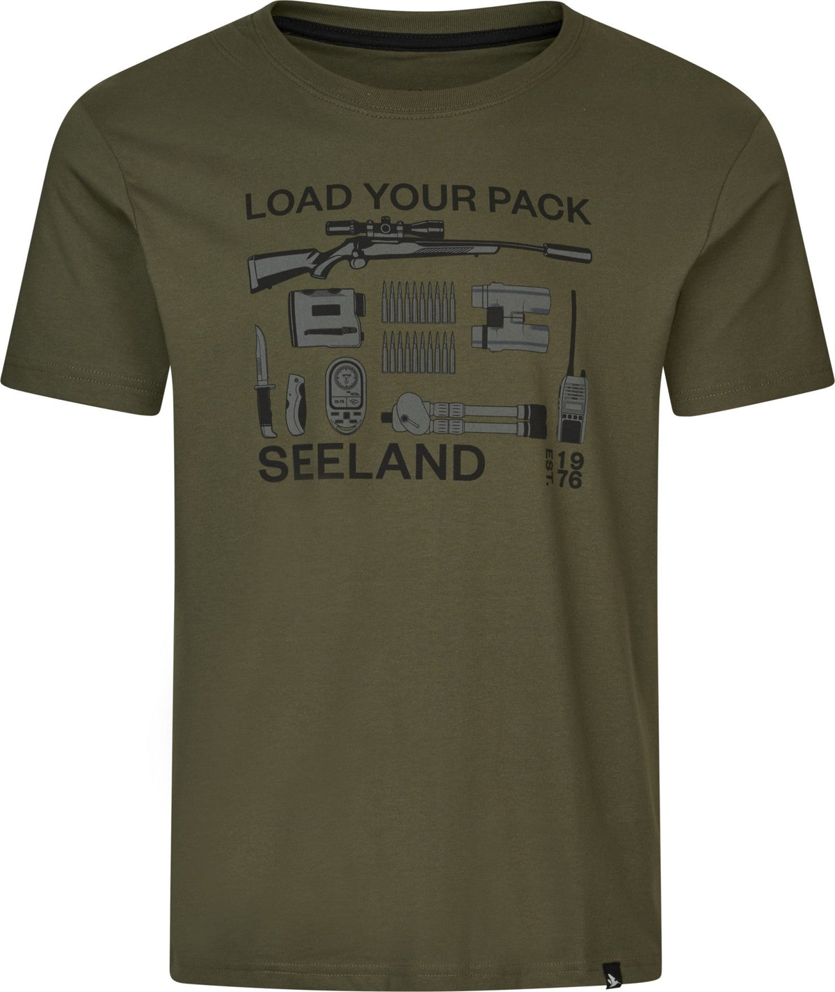 Packbares T-Shirt Grape leaf - Seeland