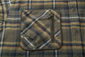 Pajala Hemd Willow green check - Härkila