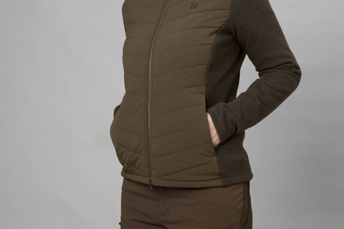 Sandhem Pro isolierter Cardigan für Damen Willow green - Härkila