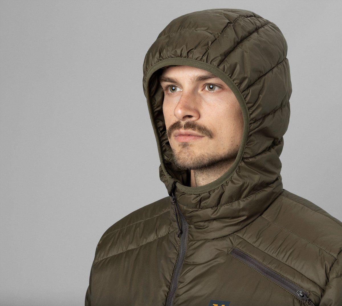Logmar isolierte, packbare Jacke Willow green - Härkila