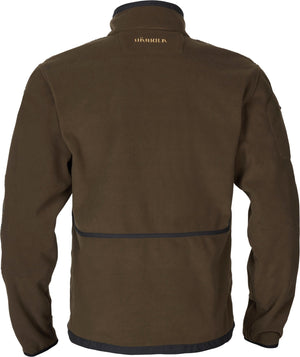 Kamko Fleecejacke - Grün/Bordeaux - Härkila