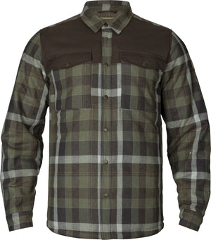 Asmund isolierte Hemdjacke aus Wolle Willow green/Phantom - Härkila