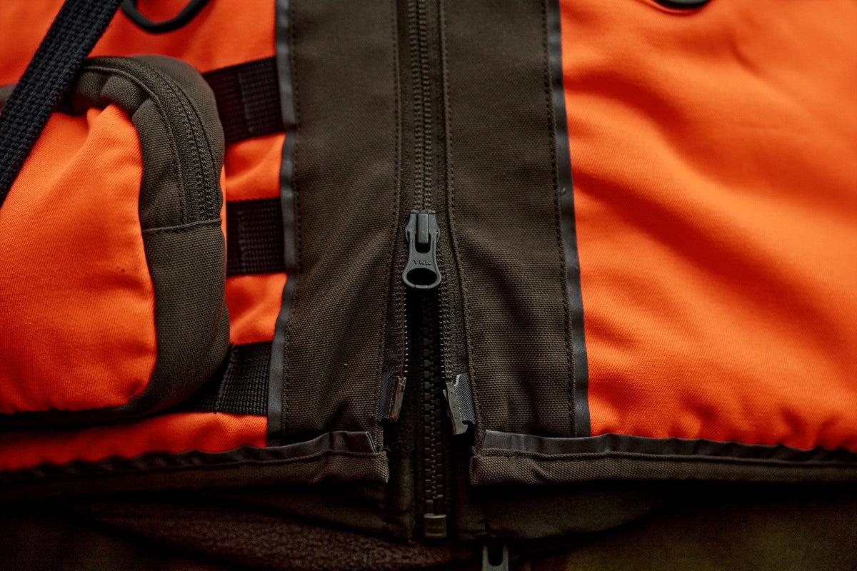 Wildboar Pro Blaze-Weste Orange Blaze/Braun - Härkila