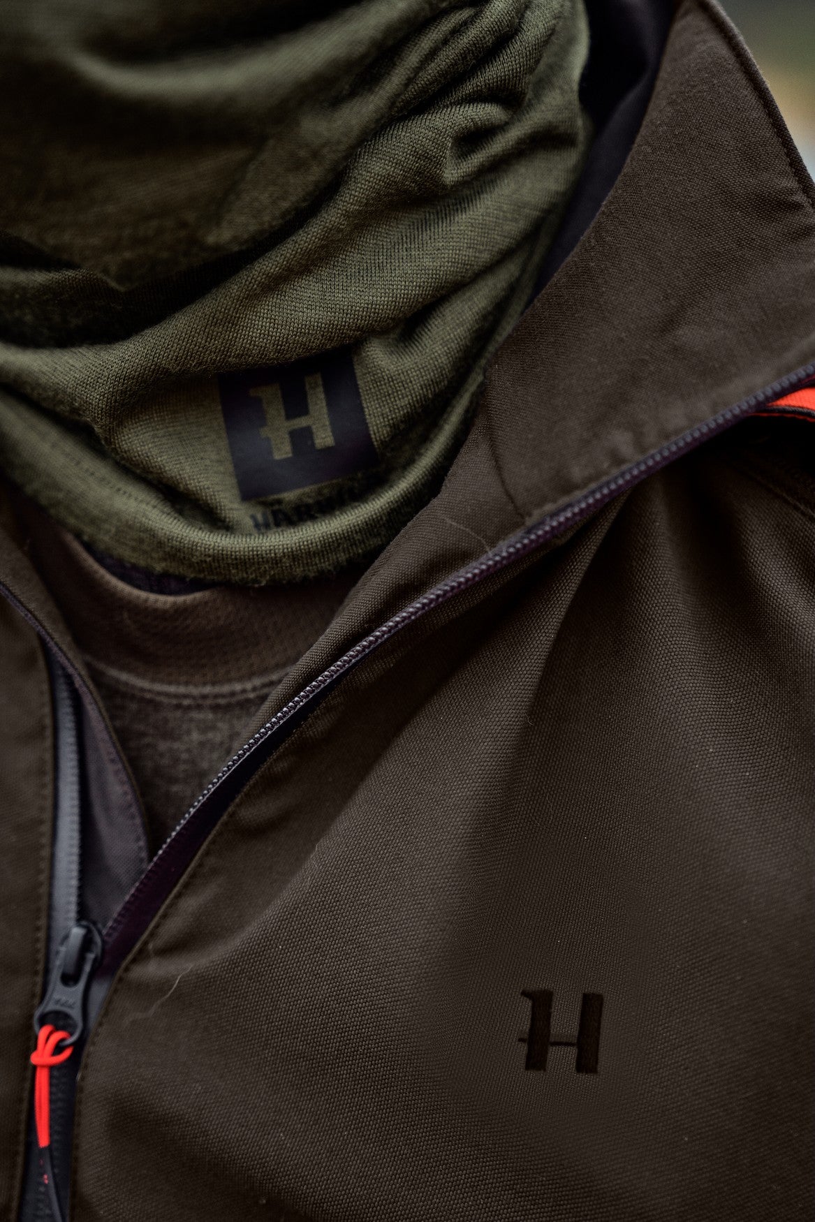 Base All Season Halstuch - Limited Edt. Dark olive - Härkila