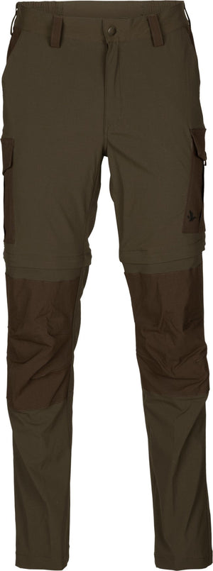 Birch Zip-off Hose Pine Green/Demitasse Brown - Seeland