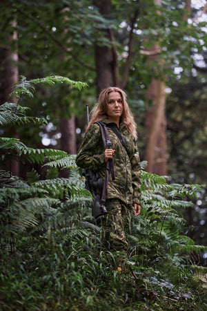 Avail Damen Camo Jacke InVis MPC Grün - Seeland