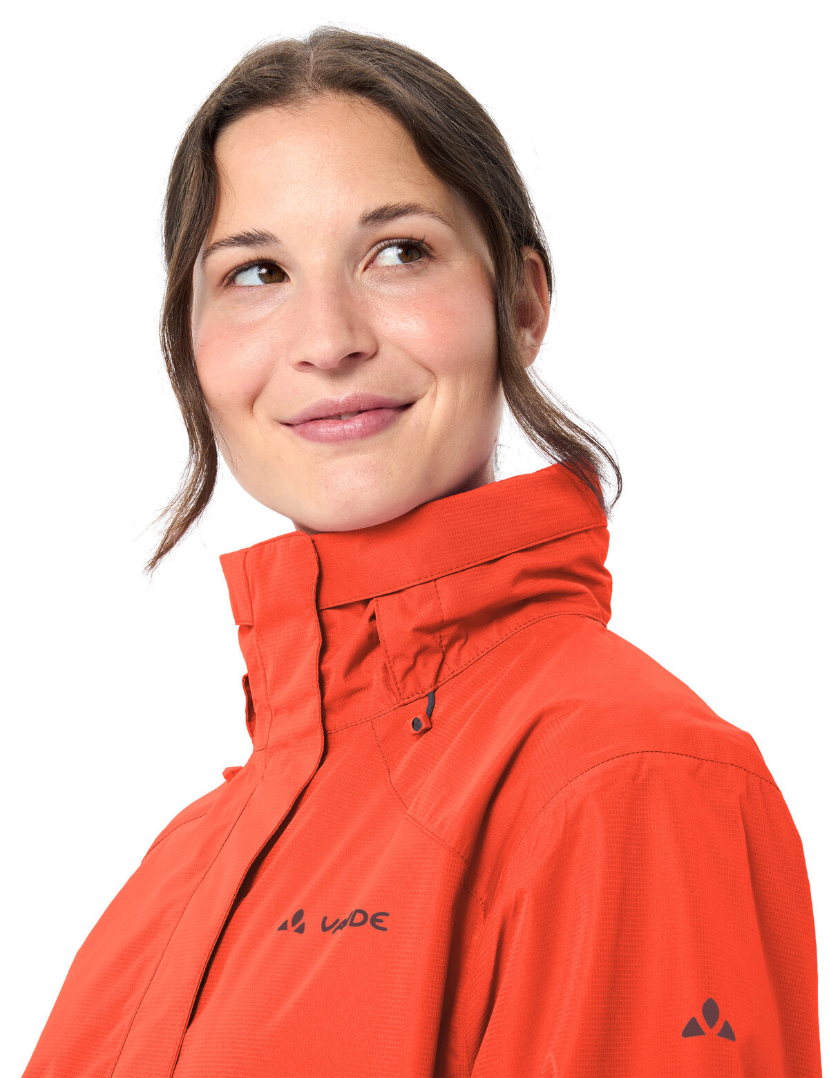 Damen Escape Bike Light Jacke Glowing Red – Vaude