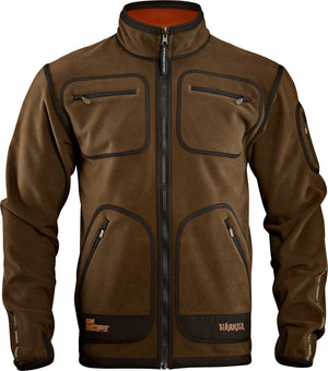 Kamko Fleecejacke - Hunting green/Orange blaze - Härkila