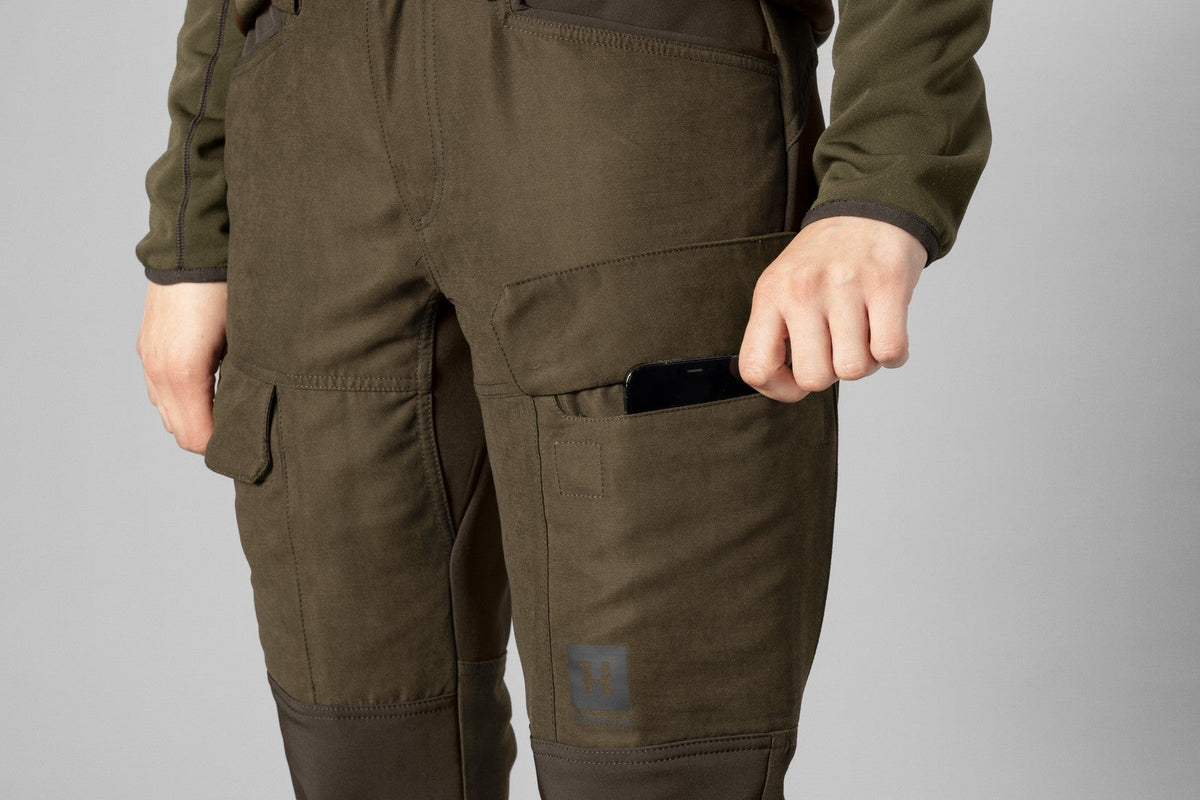 Scandinavian Hosen für Damen Willow green/Deep brown - Härkila