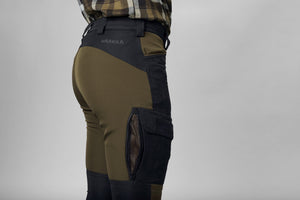 Scandinavian Hosen für Frauen - Willow green/Deep well purple - Härkila