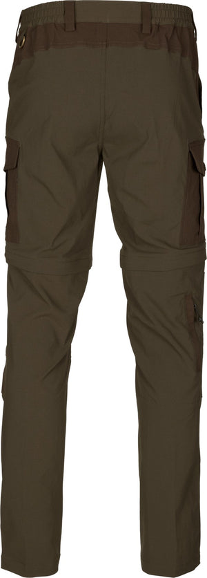 Birch Zip-off Hose Pine Green/Demitasse Brown - Seeland